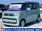 スズキ スペーシア ＨＹＢＲＩＤ　Ｘ　２型　ＯＫ保証／衝突軽