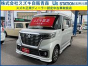 スズキ スペーシア　カスタム　４ＷＤ カスタム　ＨＹＢＲＩＤ　ＧＳ　２型　４Ｗ