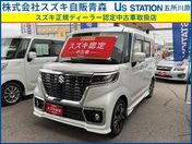 スズキ スペーシア　カスタム　４ＷＤ カスタム　ＨＹＢＲＩＤ　ＸＳ　２型　４Ｗ