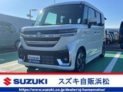 スズキ スペーシア　カスタム ＨＹＢＲＩＤ　ＸＳ　全方位モニター付きナ