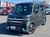 スズキ スペーシア　カスタム　４ＷＤ カスタム　ＨＹＢＲＩＤ　ＸＳターボ　　秋