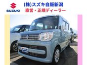 スズキ スペーシア　４ＷＤ ＨＹＢＲＩＤ　Ｘ　４ＷＤ　前後被害軽減ブ