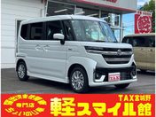 スズキ スペーシア　カスタム ハイブリッドＧＳ　純正９インチ全方位モニ