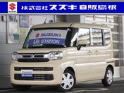 スズキ スペーシア ＨＹＢＲＩＤ　Ｘ　全方位カメラ　ナビ　両