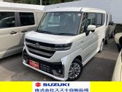 スズキ スペーシア　カスタム カスタム　ＨＹＢＲＩＤ　ＧＳ　片側電動ス