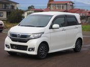 ホンダ Ｎ－ＷＧＮ　カスタム　４ＷＤ Ｇナビ　ＰＵＳＨ　オートエアコン・ライト